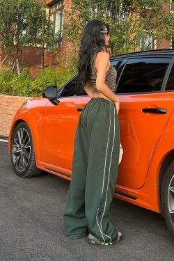 Zakia Parachute Pants - Y2K Summer Grunge & 90s Retro Fashion for Women, Perfect Party Outfit