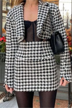 Zella Crop Blazer - Y2K Summer & 90s Grunge Fashion, Retro Party & Club Outfits for Women