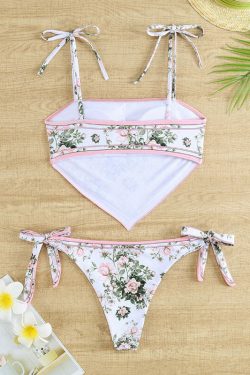 Zia Bohem Bikini Set - Y2K Summer Grunge 90s Fashion, Retro Goth, Pastel Goth, Y2K Party Outfit