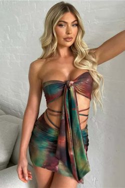 Zoie Two Piece Skirt Set - Y2K Summer Outfits, 90s Fashion, Grunge, Retro Style, Y2K Party