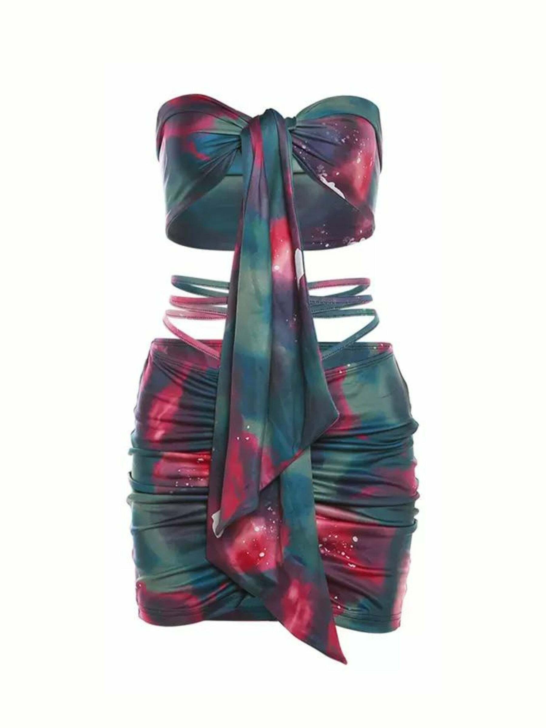 Zoie Two Piece Skirt Set - Y2K Summer Outfits, 90s Fashion, Grunge, Retro Style, Y2K Party