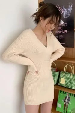 Zurich Knit Dress - Y2K Summer Outfit, 90s Fashion, Grunge, Retro Style, Y2K Party & Club Look