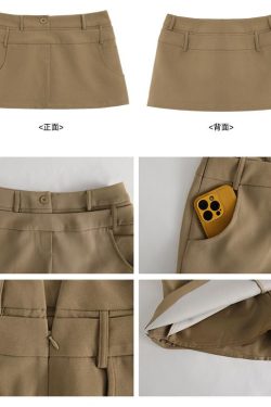 2024 Korean High-Waisted A-Line Skirt for Petite - Versatile Weekend Hub Style