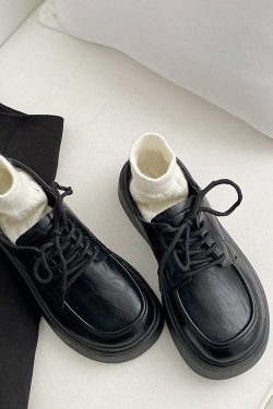 2024 Women's Mary Jane Shoes - Versatile Thick-Soled JK Style Leather Loafers for Comic Con & Everyday Wear