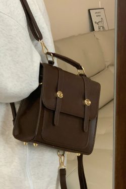 2025 British Retro Backpack for Women - Trendy Multifunctional Handbag Travel Bag for Students