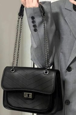2025 Minimalist Crossbody Shoulder Bag for Women – High-End Versatile Chain Bag in Chanel Style