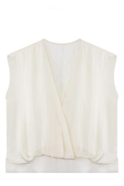 2025 Summer High-End Acetate V-Neck Lace Top - Elegant Women's Fashion for a Chic Look