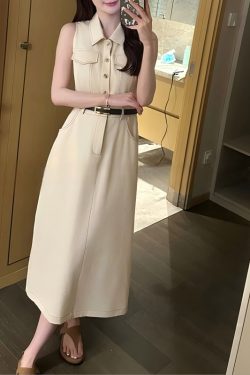 2025 Summer Waist-Defining Dress for Girls - Trendy and Versatile Fashion with Unique Design, Perfect for Casual and Dressy Occasions