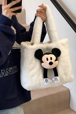 2025 Women's Fluffy Plush Tote Bag - Large Capacity Furry Shoulder Handbag for Spring and Summer Fashion