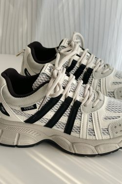2025 Women's Thick-Soled Dad Shoes - Lightweight Versatile Casual Sports Sneakers for Trendy Y2K Style