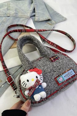 2025 Women's Woolen Handbag - Stylish Versatile Shoulder Crossbody Bag for Spring & Summer Fashion