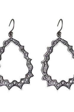 925 Silver Vintage Drop Earrings with Sparkling Gemstones, Elegant Court Style, Hypoallergenic Ear Hooks for Women
