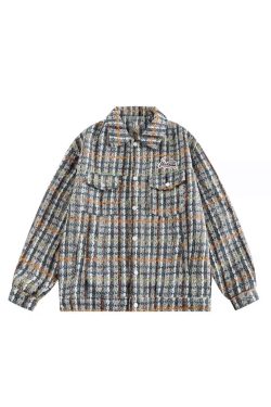 American Retro Heavyweight Embroidered Jacket for Spring & Autumn, Loose Casual Chic Windbreaker, Lazy Style Fashion Top