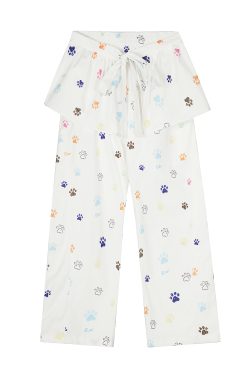 American Retro Spicy Girl Style All-Over Printed Casual Wide-Leg Trousers for Women - Summer Loose Slimming Versatile Pants