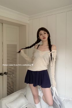 Ballet Style Knitted Top with Camisole Skirt Pants Three-Piece Set - First Love Zhihan Version, Y2K Inspired Fashion