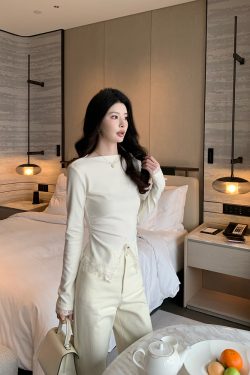 Beige Lace Waist Shaper Top for Women, Thickened Knitted Base Layer, Slimming Fitted Style, Perfect for 90s and Y2K Fashion