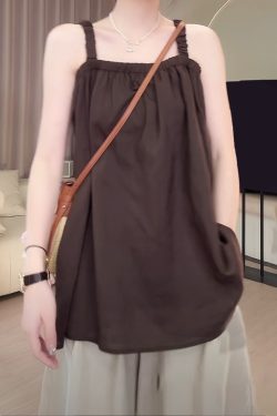 Blue Plaid Camisole and White Casual Pants Two-Piece Set - Stylish Summer Outfit for Women, Perfect for Y2K and Everyday Wear