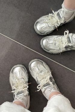 Breathable Bow Ballet Style Training Shoes for Women - Thick-Soled Versatile Summer Sneakers 2025