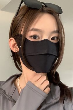 Breathable Full Face Sunscreen UV Protection Mask for Women - Summer Sunshade, Aesthetic Eye Protection, Prevents Makeup Smudging