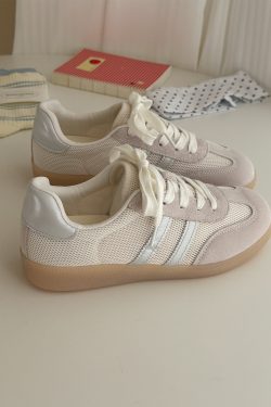 Breathable White Training Shoes for Women - Summer 2025 Versatile Casual Sneakers with Soft Sole - Perfect for Everyday Wear