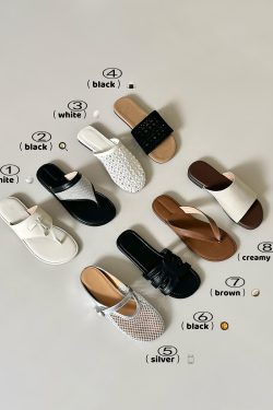 Breathable Woven Sheepskin Sandals for Summer Vacation, Beach Style, Niche Fashion Footwear