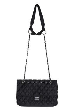 Chic 2025 Chanel-Style Embroidered Chain Bag for Women - Trendy Large-Capacity Oxford Cloth Shoulder Crossbody Tote