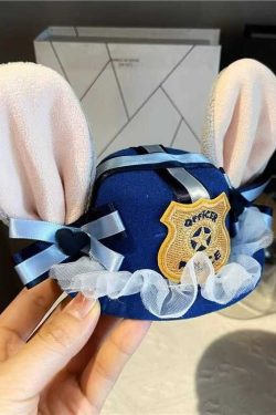 Children's Rabbit Officer Costume - Judy Cosplay Zootopia Inspired Lolita Dress for Girls, Korean Style Fashion