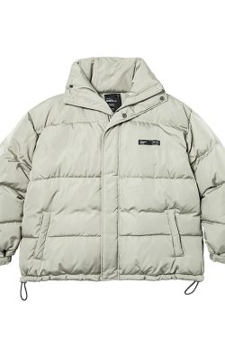 Classic Bread Down Jacket for Men - Roaring Beast Design, Warm and Stylish Winter Outerwear