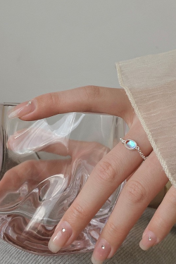 Colorful Zirconia Pull Ring for Women, Adjustable Stacking Design, Minimalist Style, Trendy Niche Fashion Accessory