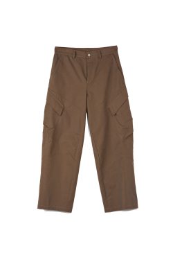 Commuter Six-Pocket Work Pants in Brown Gray - Versatile, Functional Design for Urban Style