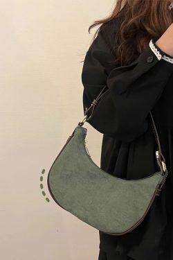 Crescent-Shaped Crossbody Bag for Women - Versatile High-End Underarm Tote for Spring/Summer 2025 Fashion