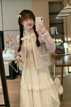 Delicate Spring Purple Korean Style Jacket - Chic Design, Slimming Fit, Elegant Women's Outerwear