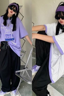 Double-Sided Short Sleeve T-Shirt for Summer - Unisex Loose Fit in Japanese & Korean Street Style, Versatile Casual Wear