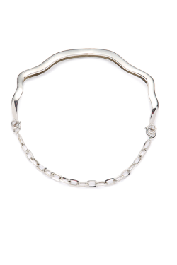 Electroplated Wavy Combination Collar - Roaring Beast Design, Trendy Statement Jewelry, Unique Fashion Accessory, Chic Style