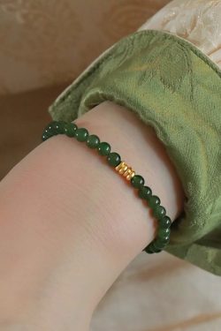 Elegant High-End Beaded Bracelet for Women - Parisian Style, Chic Accessories for Fashion-Forward Looks