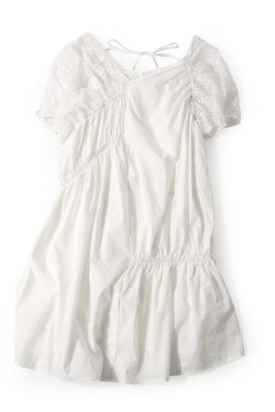 European Summer Lined V-Neck Hollow Embroidered Asymmetrical Pleated Camisole & Dress Two-Piece Set - Stylish 90s Inspired Look
