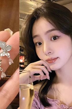 Exquisite Butterfly Clip-On Earrings - Lightweight Luxury Studs for Women, Trendy 2024 Influencer Style Drop Jewelry
