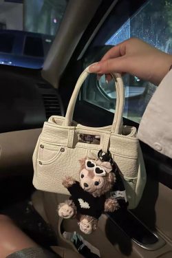 French Style Summer Handbag for Women, Versatile High-End Kelly Bag, Fashionable Commuting Shoulder Crossbody Bag