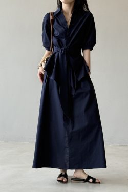 French Vintage-Style Linen Waist-Cinching Short-Sleeve Shirt and Skirt Two-Piece Set for Women - Summer 2025 Fashion