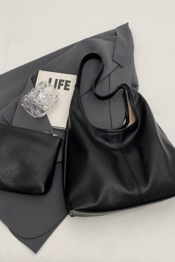 French Vintage Tote Bag for Women - Stylish Spring/Summer 2025 Shoulder Bag, Versatile Commuter & Mother-Child Bag