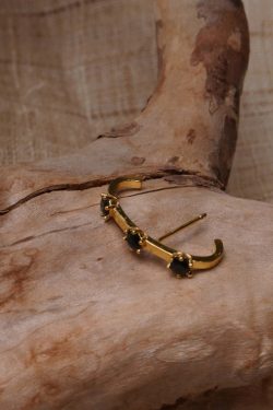 French Vintage Zircon Ear Studs for Women - Simple Versatile Minimalist Earrings, Fashionable Personalized Jewelry