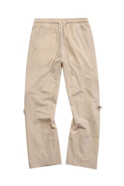 Functional Waterproof Outdoor Work Pants for Men and Women - Removable Retro Casual Straight Leg Trendy Style