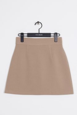 Gray Half Skirt - Impeccable Fit & Texture, Korean Style, Chic 90s-Inspired Fashion for Effortless Everyday Looks