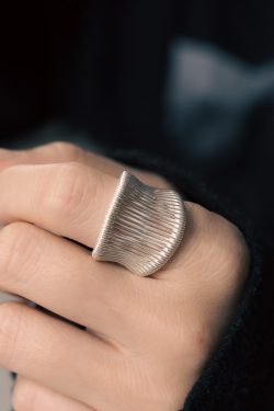 Handmade Vintage Open Ring for Men and Women, Simple 925 Silver Design, Versatile Finger Jewelry