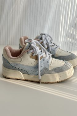 Harajuku-Style Women's Sneakers - 2025 Spring Casual Thick-Soled Versatile Shoes for Y2K Fashion Lovers