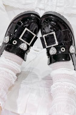 Heavenly Dream Landmine-Style Loafers for Women - Chic Mid-Heel Shoes for Everyday Wear, Perfect for Y2K and Trendy Styles