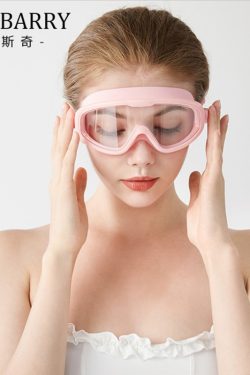 High-Definition Waterproof Anti-Fog Swimming Goggles for Adults and Kids - Large Frame Diving Gear for European and American Styles