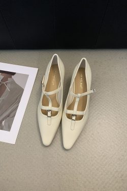 High-End Black Korean Style Pointed Toe Shallow Mouth Single Shoes for Women - Elegant Thin Heel Spring Autumn Footwear