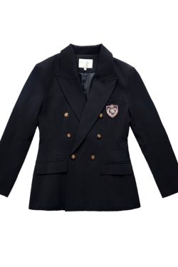 High-End Waist-Defined Blazer Jacket - Pudding Bear Original JK Uniform College Style for Early Autumn Fashion