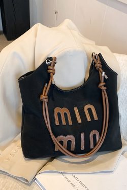 High-End Women's Tote Bag - 2025 Spring Summer Fashion Trend, Large Capacity Shoulder Crossbody Commuter Bag